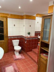 Kúpeľňa v ubytovaní Apartmán u potoka