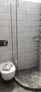 Phòng tắm tại Ninemia Apartment