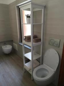 Koupelna v ubytování Al Drit