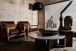 Hotel Ernest Bendigo的休息区