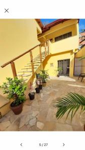 A balcony or terrace at Descanso do Jordão