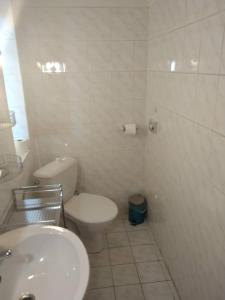Koupelna v ubytování Hotel Jaro