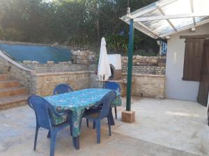Patio alebo iná vonkajšia časť ubytovania CLOS PAGNY