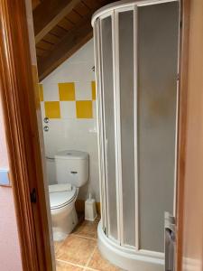 A bathroom at Casa Cuevas