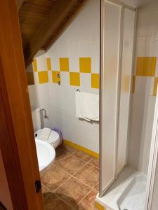 A bathroom at Casa Cuevas