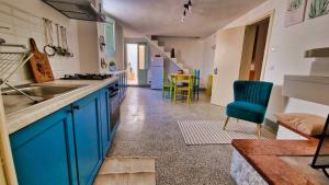 Köök või kööginurk majutusasutuses A quai a Chiara