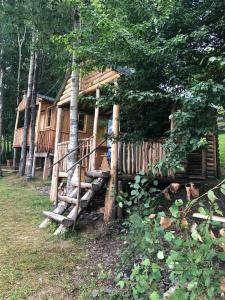 Zahrada ubytování Guest House Gvidani