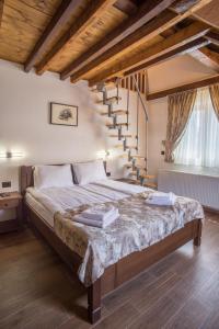 Krevet ili kreveti u jedinici u okviru objekta Apartments-Rooms Stara Varos