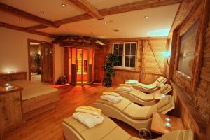 Lázně a/nebo wellness v ubytování Hotel am Schloßberg