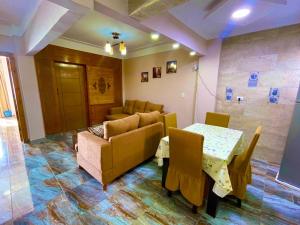 A seating area at Italian Apartment