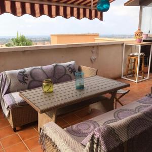 Balkon lub taras w obiekcie Luxury Atico Granada Coast