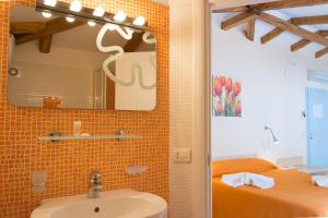 Koupelna v ubytování Minihotel IRIS + 19 fotografií