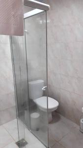 A bathroom at Studio no Centro de São Joaquim/SC