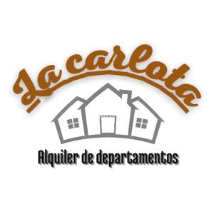 logotipo de la casa con las palabras acariarella de depenlishes en Complejo La Carlota en San Juan