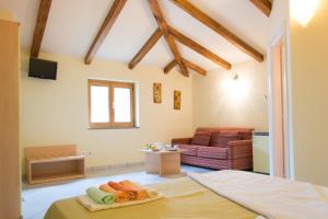 Posezení v ubytování Minihotel IRIS