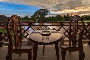 Ein Balkon oder eine Terrasse in der Unterkunft BABA Guesthouse