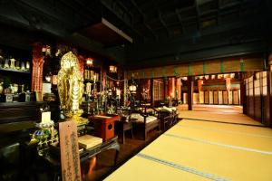 Restaurace v ubytování 高野山 宿坊 宝城院 -Koyasan Shukubo Hojoin-