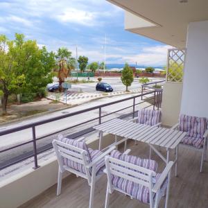 Balkón nebo terasa v ubytování Artemis suites