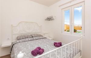 Posteľ alebo postele v izbe v ubytovaní 2 Bedroom Lovely Apartment In Danilo
