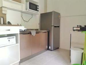 Kuchyň nebo kuchyňský kout v ubytování Villas Chaba