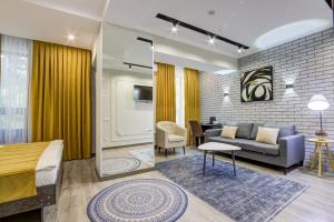 Posezení v ubytování Inter Hotel Bishkek
