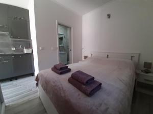 Cama o camas de una habitación en Apartment Luna