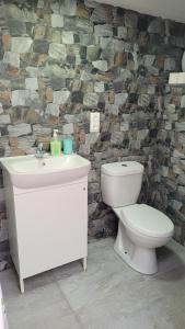 A bathroom at VILLA HISPANO-BRASILEÑA SALAR 2