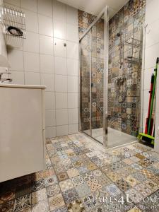 Koupelna v ubytování Apartment GRUN WALD Marianske Lazne