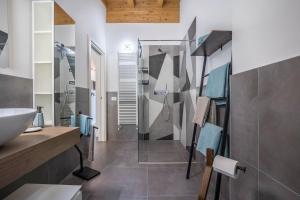 Koupelna v ubytování Casa Panoramica