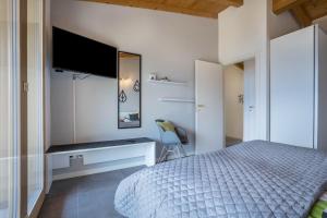 Postel nebo postele na pokoji v ubytování Casa Panoramica