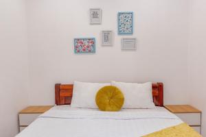 Ένα ή περισσότερα κρεβάτια σε δωμάτιο στο Hanoi View Legend Hotel