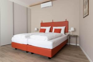 Posteľ alebo postele v izbe v ubytovaní Apartments Iris