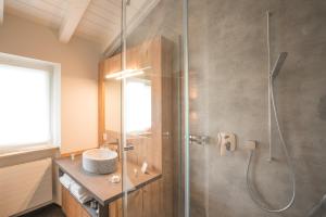 Koupelna v ubytování Hotel La Romantica