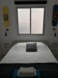 A bed or beds in a room at My quiet house