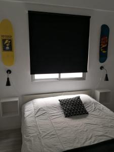 A bed or beds in a room at My quiet house