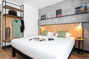 Katil atau katil-katil dalam bilik di ibis Lyon Sud Oullins