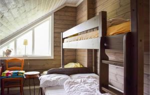 Двуетажно легло или двуетажни легла в стая в Lovely Home In Vossestrand With Wifi