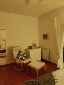 Posezení v ubytování Olive Hill House