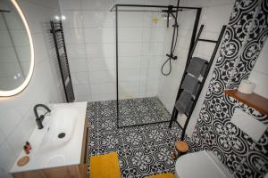 Koupelna v ubytování Bed & Breakfast Bakker Meijer