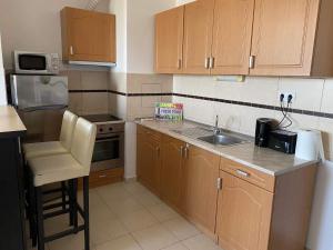 Kuchyňa alebo kuchynka v ubytovaní Nikola Apartman