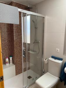 Kúpeľňa v ubytovaní Almansa Flat 14