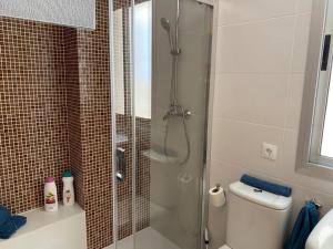 Kúpeľňa v ubytovaní Almansa Flat 14