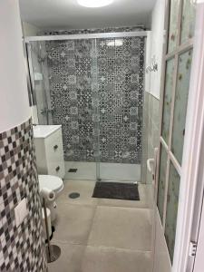 Koupelna v ubytování Casa lele en anfi del mar