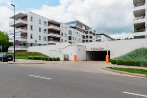 Budynek, w którym mieści się apartament