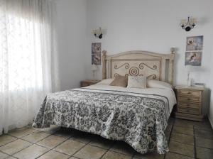 Posteľ alebo postele v izbe v ubytovaní CERCADO DEL MEDIO, CHALET con PISCINA PRIVADA