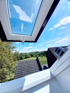 a view from the roof of a house at FeWo Weser in Hadamar