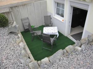 Patio nebo venkovní prostory v ubytování Ferienwohnung Kunst