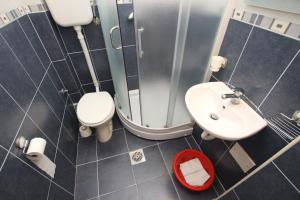 Koupelna v ubytování Apartments Vila Nikolić Rafailovići