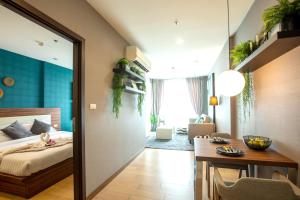 Postel nebo postele na pokoji v ubytování Cozy & Luxury Living in Chiang Mai + 37 fotografií