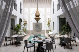 Posezení v ubytování Riad LAZ Mimoun & Spa